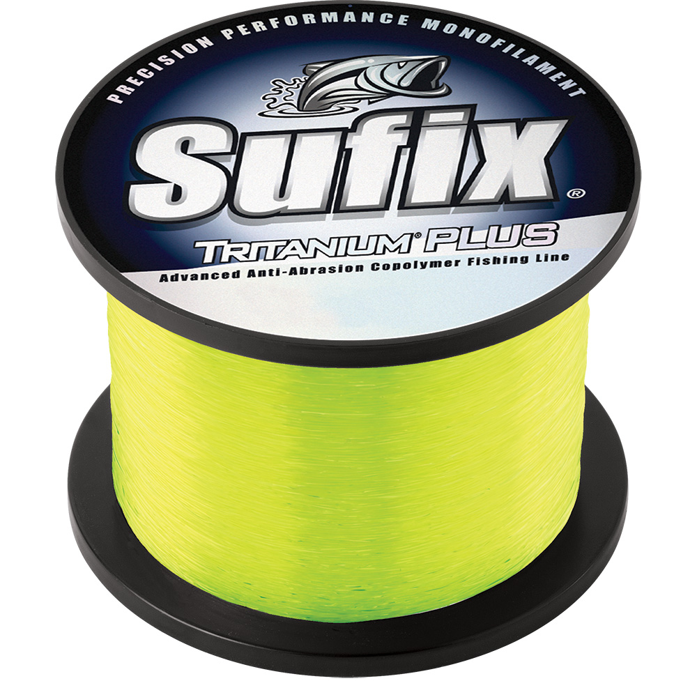 SUFIX TRITANIUM PLUS 50 LB CHARTREUSE 315 YDS