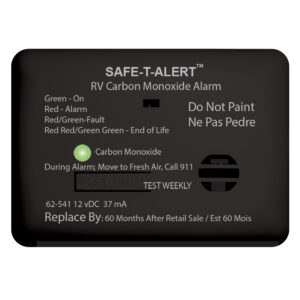 SAFE T ALERT 62 SERIES CARBON MONOXIDE ALARM 12V
