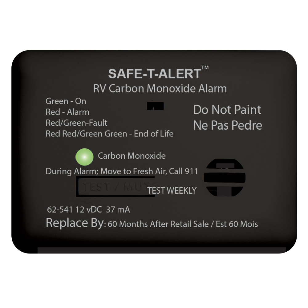 SAFE T ALERT 62 SERIES CARBON MONOXIDE ALARM 12V