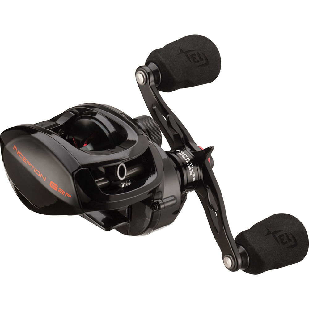 13 FISHING INCEPTION G2 POWER BAITCAST REEL 5.3:1 LH - Image 2