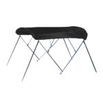 CARVER 3 BOW 4675U BIMINI TOP W/ BOOT - BLACK ACRYLIC