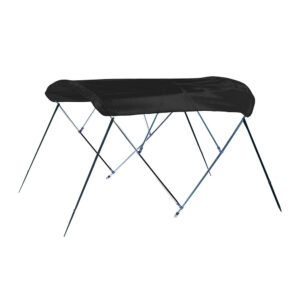 CARVER 3 BOW 4675U BIMINI TOP W/ BOOT - BLACK ACRYLIC