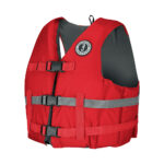 MUSTANG LIVERY FOAM VEST M/L RED