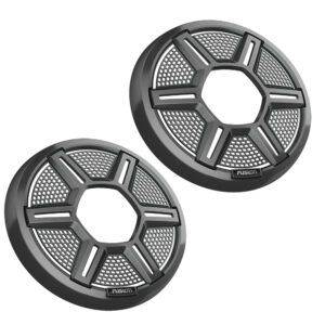 FUSION APOLLO SPEAKER GRILLES 6.5" SHIELDED GRAY PAIR