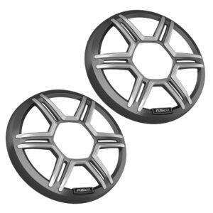 FUSION APOLLO SPEAKER GRILLES 6.5" SPORTS GRAY PAIR