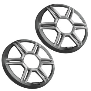 FUSION APOLLO SPEAKER GRILLES 7.7" SPORTS GRAY PAIR