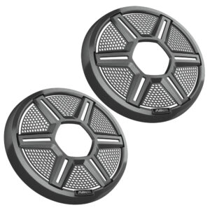 FUSION APOLLO SPEAKER GRILLES 7.7" SHIELDED GRAY PAIR