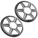 FUSION APOLLO SPEAKER GRILLES 8.8" SPORTS GRAY PAIR