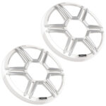FUSION APOLLO SPEAKER GRILLES 8.8" SPORTS WHITE PAIR