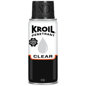 KROIL CLEAR AEROSOL 3 OZ CAN FOOD GRADE PENETRATING OIL