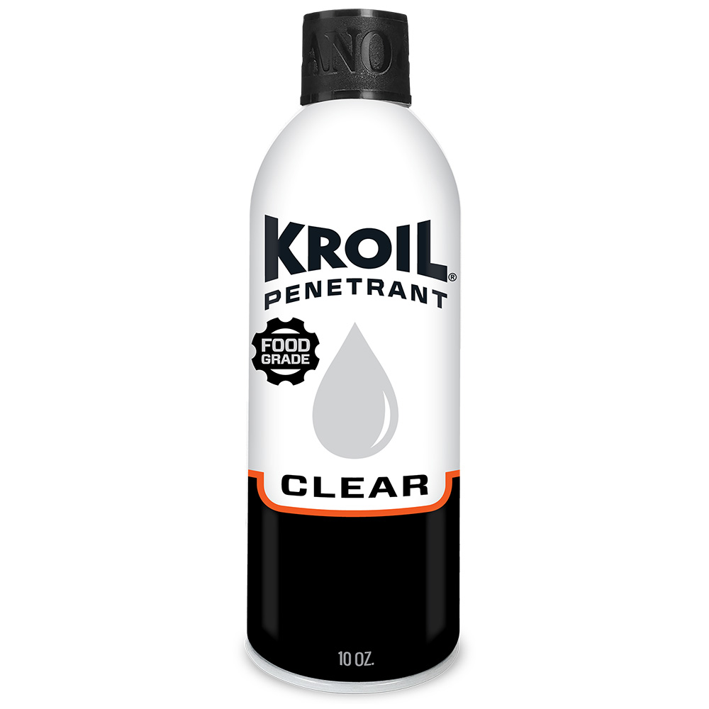 KROIL CLEAR AEROSOL 10 OZ CAN FOOD GRADE PENETRATING OIL