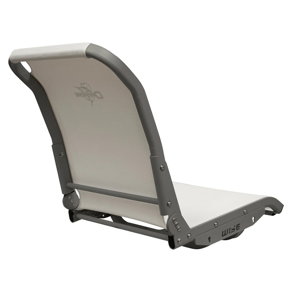 WISE 3374 AEROX COOL-RIDE MESH MID BACK BOAT SEAT WHITE - Image 3