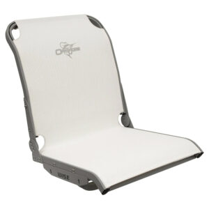 WISE 3374 AEROX COOL-RIDE MESH MID BACK BOAT SEAT WHITE