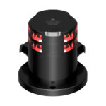 LOPOLIGHT 3NM DOUBLE STACKED ICE-CLASS 360 DEGREE RED LIGHT