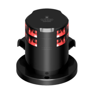 LOPOLIGHT 3NM DOUBLE STACKED ICE-CLASS 360 DEGREE RED LIGHT