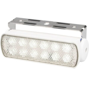HELLA MARINE LED FLOODLIGHT SPREAD - WHITE HOUSING - 200