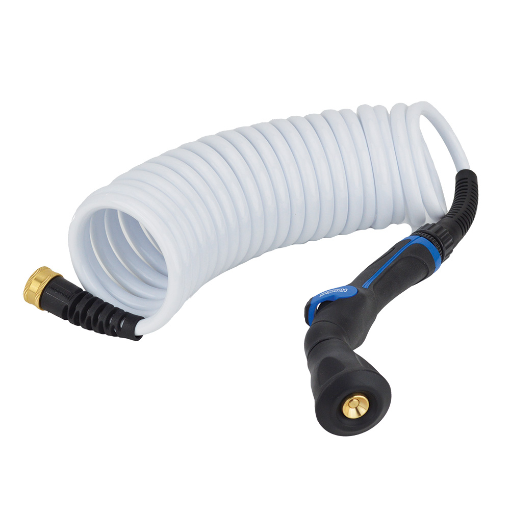 HOSECOIL SKIPPER SPRAY SYSTEM  W/ 20' 3/8" WHITE HOSE