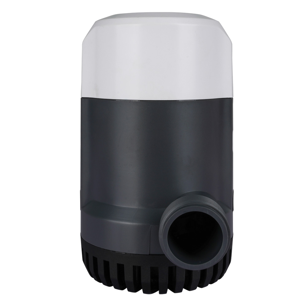 COMMODORE 2000 GPM NON AUTOMATIC BILGE PUMP 12V - Image 2