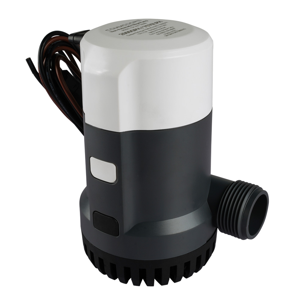 COMMODORE 2000 GPM NON  AUTOMATIC BILGE PUMP 12V