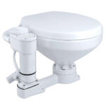 COMMODORE TOILET, TWIST FLUSH REGULAR SIZE