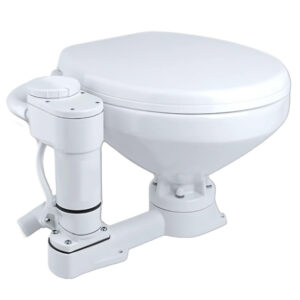 COMMODORE TOILET, TWIST FLUSH REGULAR SIZE