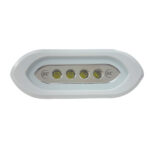 SHADOW-CASTER FLUSH MOUNT  SPREADER LIGHT WHITE HOUSING