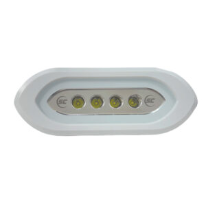 SHADOW-CASTER FLUSH MOUNT  SPREADER LIGHT WHITE HOUSING
