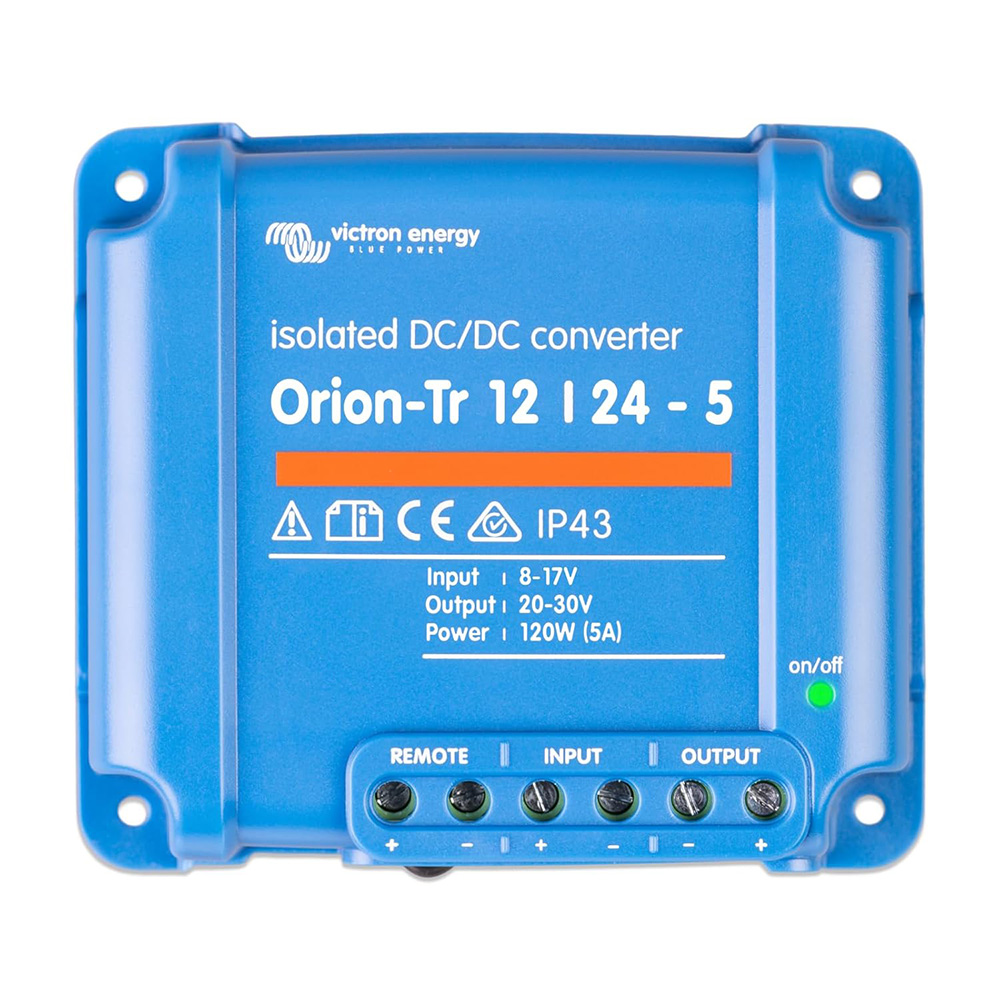 VICTRON ORION-TR 12/24-5A 120W ISOLATED DC-DC CONVETER