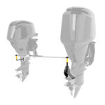 EZ-STEER UNIVERSAL KIT 7" AUX OFFSET 23"-26" STEERING