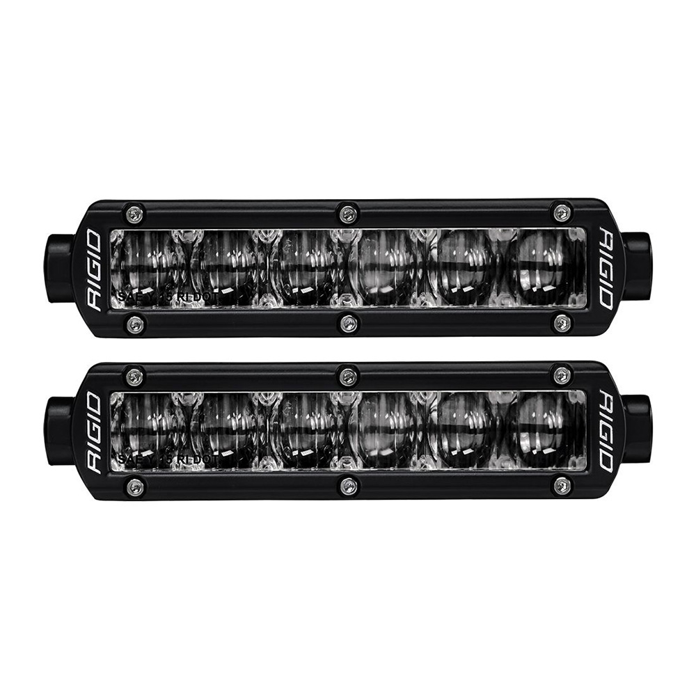 RIGID SR SERIES SAE 6 INCH FOG LIGHT PAIR