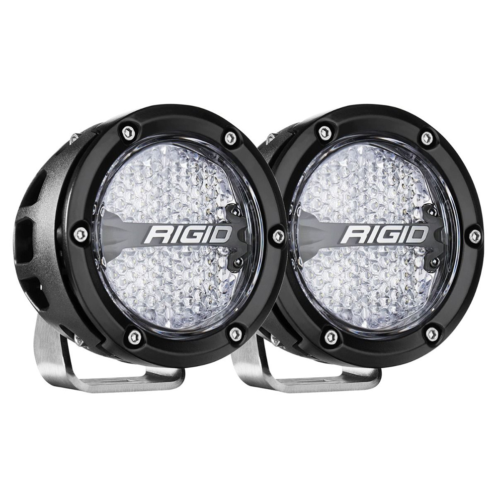 RIGID 360 SERIES 4" OFFROAD LAMP DIFFUSED BEAM RGBW