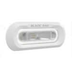 BLACK OAK LOW PRO FLUSH WHITE WHITE LED