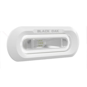 BLACK OAK LOW PRO FLUSH WHITE WHITE LED