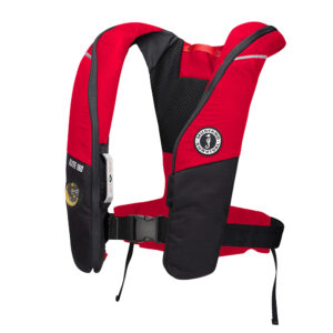 MUSTANG ELITE 190 OFFSHORE INFLATABLE PFD RED-BLACK