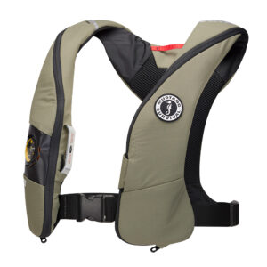 MUSTANG ELITE 120 COASTAL INFLATABLE PFD EVERGLADE GREEN