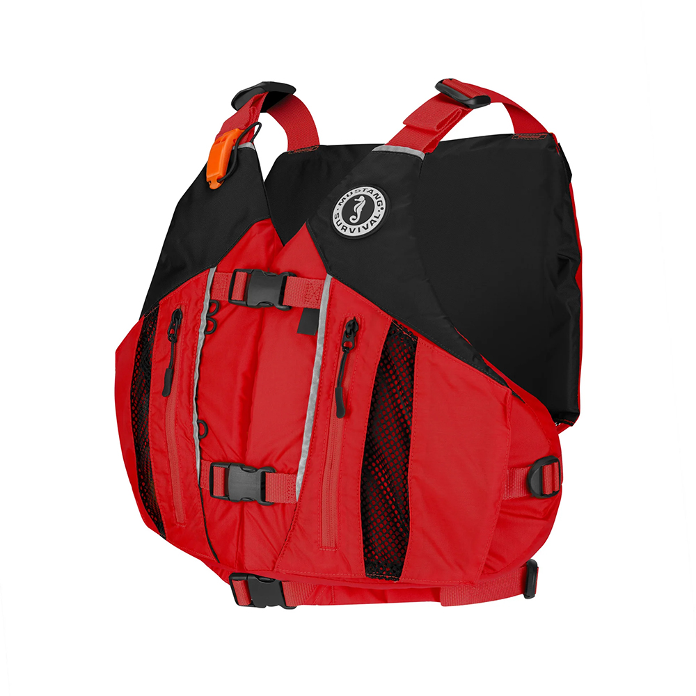 MUSTANG SOLARIS FOAM VEST M/L RED-BLACK - Image 2