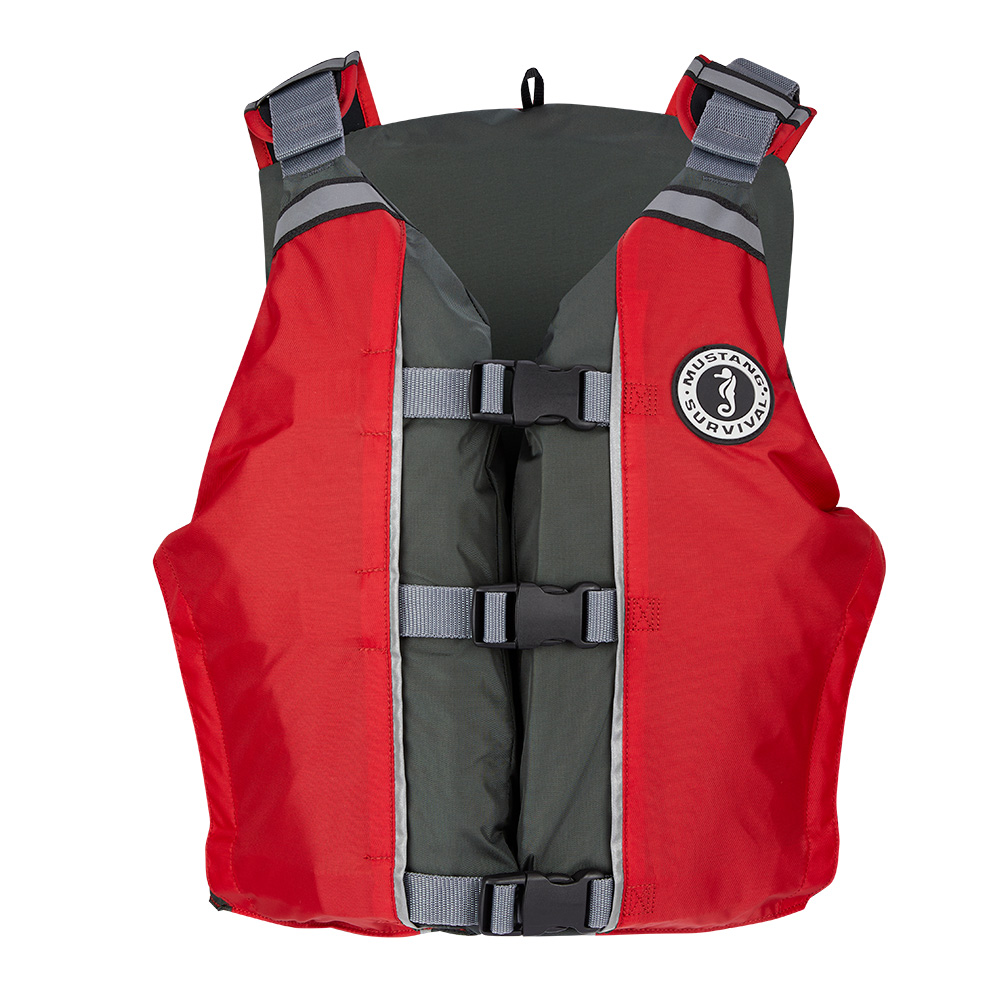 MUSTANG APF FOAM VEST UNIVERSAL RED-GREY - Image 2