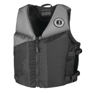 MUSTANG YOUNG ADULT REV FOAM VEST DARK GREY-GREY