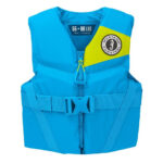 MUSTANG YOUTH REV FOAM VEST AZURE BLUE