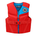 MUSTANG YOUTH REV FOAM VEST IMPERIAL RED