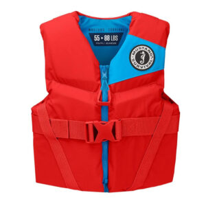MUSTANG YOUTH REV FOAM VEST IMPERIAL RED