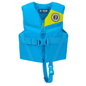 MUSTANG CHILD REV FOAM VEST AZURE BLUE