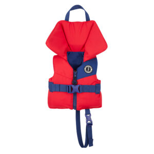 MUSTANG CHILD LIL LEGEND FOAM VEST RED-NAVY