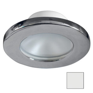 I2SYSTEMS APERION SCREW MOUNT  LIGHT ROUND COOL WHITE BRUSHED