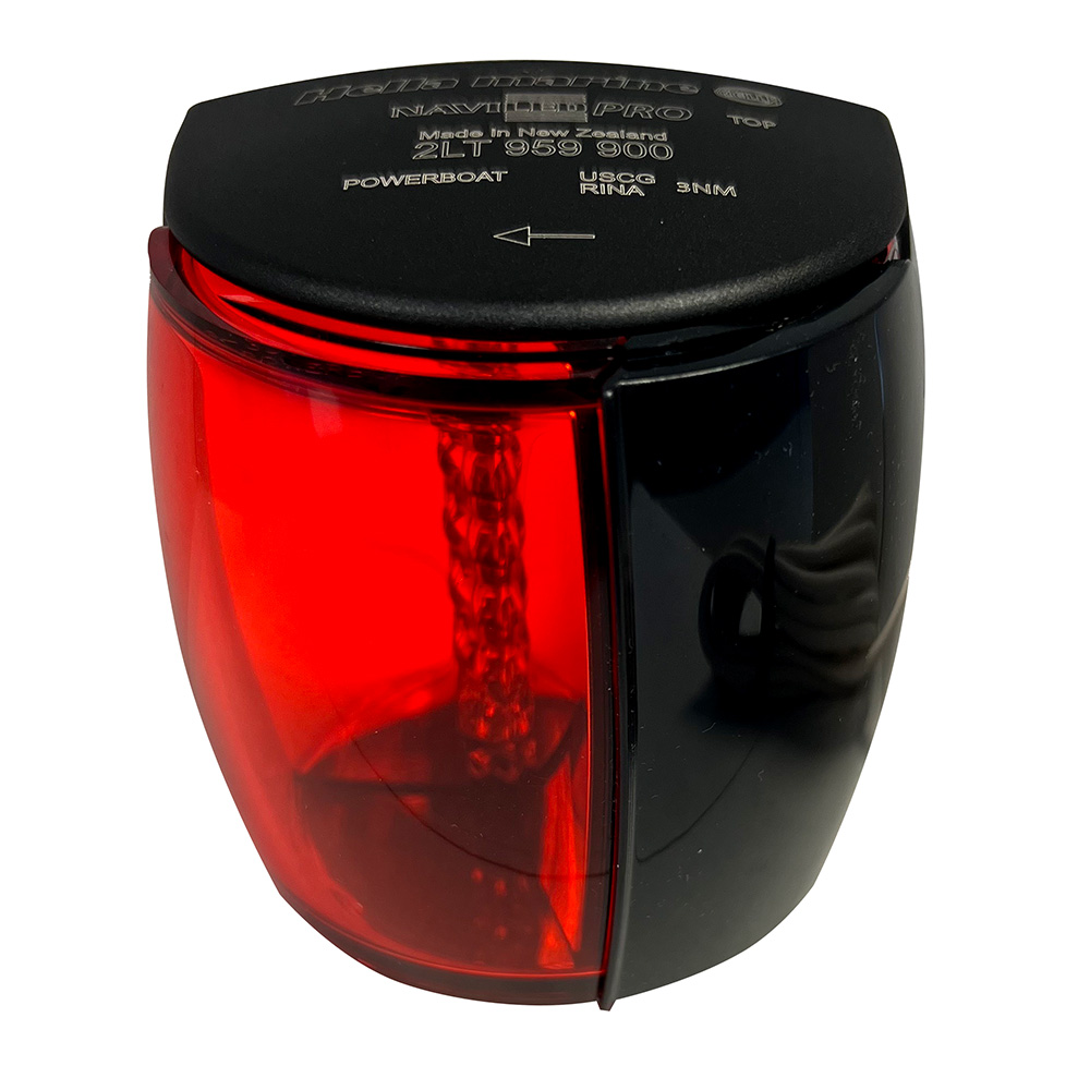 HELLA NAVILED PRO PORT LAMP BLACK 3NM