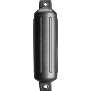 POLYFORM G-2 TWIN EYE FENDER 4.5" X 15.5" METALLIC GRAPHITE