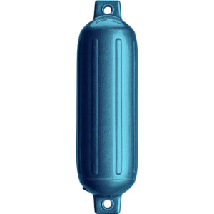 POLYFORM G-3 TWIN EYE FENDER 5.5" X 19" METALLIC BLUE