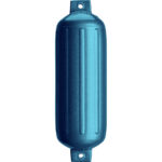 POLYFORM G-5 TWIN EYE FENDER 8.8" X 26.8" METALLIC BLUE