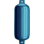 POLYFORM G-6 TWIN EYE FENDER 11" X 30" METALLIC BLUE