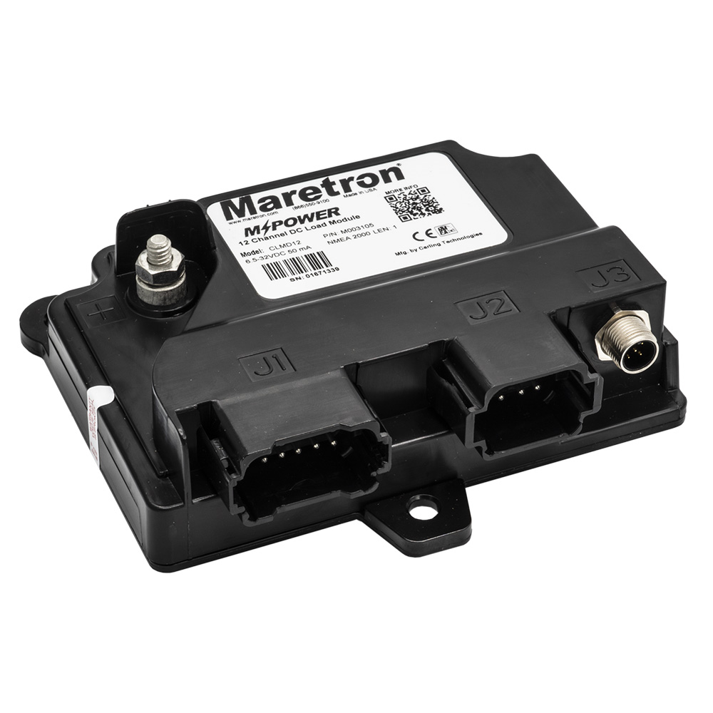 MARETRON MPOWER 12 CHANNEL DC LOAD MODULE W/NMEA 2K NO